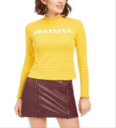 Mock-neck | Long Sleeve | Machine Wash Sunny Disposition, Plus Size Designers, Big Clothes, Mock Neck Top, Plus Size Shopping, Logo T Shirt, Boot Shoes Women, Lettuce, Tshirt Logo