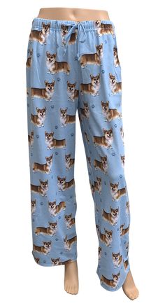 Pet Lover Unisex Lightweight Pajama Bottoms. Sleep in style and cozy comfort with these classic cotton blend pajama pants. Fits a wide range of people with straight leg design, two pockets on the sides and draw strings. E&S Pets is focused on creating high quality and affordable and long lasting everyday clothing you can rely on. Our pajama bottoms are stylish with amazing colors. The pictures of the dogs are screen printed. You can wash them over and over again but they won’t fade. Each piece i Dog Lounge, Corgi Gifts, Everyday Clothing, Corgi Dog, Pants Large, Welsh Corgi, Pajama Bottoms, Small Light, Pet Lover