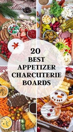 the best appetizer charcuterie boards for any type of party or celebration