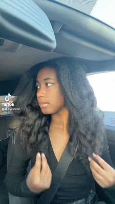 Type 4 Stretched out hair Afro Hair Long, Healthy Black Hair, Embrace Messy Hair, Black Hair Inspiration, Grow Long Hair, Natural Hair Beauty, Beautiful Wigs