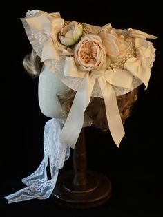 This price is for a bonnet , others are not included. Elegant Wedding Bonnet One Size Fits Most, Elegant One-size-fits-most Bonnet, Elegant Cream Bonnet For Spring, Elegant Bonnet For Wedding, One Size Fits Most, Elegant Wedding Bonnet - One Size Fits Most, Elegant Wedding Bonnet, One Size, Elegant Adjustable Cream Bonnet, Handmade Whimsical Bonnet, One Size Fits Most, Cute Handmade Pink Bonnet