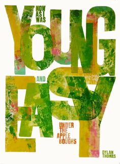 a poster with the words you're my young and easy on it