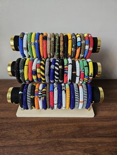 These stylish bracelets are 100% handmade using quality maasai beads. In this listing you will get; 50 assorted bracelets. *They come in medium size. **Buy multiple items and pay shipping for 1 item only.The rest are shipped free. African Bangles, Wrist Wear, Unisex Gift, Stylish Bracelet, Maasai, Unisex Gifts, Kenya, Medium Size, Bangles