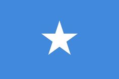 a white star on a blue background