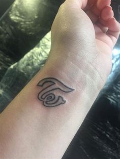 a person's arm with a tattoo on it that has an eye in the middle