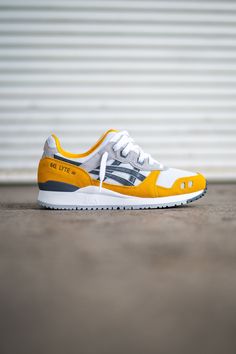 Asics Gel-Lyte 3 (Sunflower) - Asics Best Sandals For Men, Split Tongue, Sneak Attack, Beautiful Items, Puma X