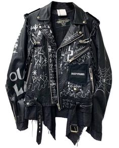 Punk Outfits, Grunge Goth, Alternative Outfits, Denim Design, Edgy Outfits, Dream Clothes, Punk Fashion