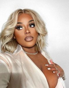 #fashion #hair Dyed Hair Ideas, Hair Ideas For Black Women, Vibrant Hair Color Ideas, Color Ideas For Black Women, Vibrant Hair Color, Unmarried Women, Blonde Bob Hairstyles, Pretty Fly, Vibrant Hair