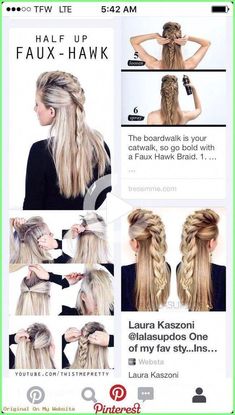 Hair Jewelry For Braids, Viking Hair, Bun Hairstyles For Long Hair, Braided Hairstyles Easy, Hair Bun, Diy Hairstyles