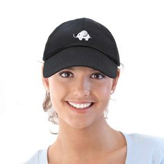 Cute Elephant Custom logo, embroidered design, fits most Adults, this hat features an adjustable metal buckle. Adjustable Size Metal Buckle, Soft inner sweat band lining, Well Ventilated, Light Weight, Unstructured Low Crown. ADULTS 6 3/4 to 7 1/2 (58 CM max). Looking cute, hanging out with friends, sports, hiking, running, biking, gym. Beige, Black, Dark Green, Gold, Gray, Hot Pink, Kelly Green, Khaki, Lavender, Light Blue, Light Pink, Maroon, Minion Yellow, Navy Blue, Olive, Orange, Purple, Re Elephant Hat, Rose Hat, Cute Caps, Hat Size Chart, Mom Hats, Embroidered Baseball Caps, Cute Elephant, Womens Baseball Cap, Dad Caps