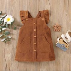 Girls Brown Corduroy Dress. New Best Boutique For Toddlers Dresses, Beige And Purple Kids Cordoroy, Cute Baby Dresses Unilovers, Toddler Mustard Plaid Dress, Country Dresses Toddlers, Brown Corduroy Dress, Girls Chambray Dress, Toddler Sun Dress, Boho Toddler