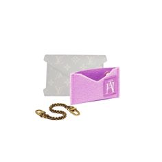 Transform your Small Kirigami into a cute Handbag/Key Charm!                                                                                                          Each Kit contains a Liner for your Small Kirigami with one eyelet, and a 20cm chain.  CHAIN OPTIONS ... Our main image features a WHISPER PINK liner with gold eyelets. The perfect match for the interior of the Monogram Kirigami Pochette is Hot Magenta.   PLEASE NOTE The actual Pochette Kirigami items are not included, they are used Cute Handbag, Apple Pen, Lv Pochette, Purse Insert, Handbag Storage, Writing Notebook, Christian Designs, Handbag Organization, Lipstick Holder