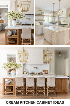 the kitchen is clean and ready to be used as a dining room or living room