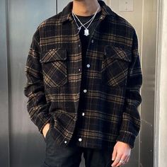 Fashion Outerwear, Mens Casual Dress Outfits, Men Stylish Dress, Guys Clothing Styles, Mens Outfit Inspiration, Winter Outfits Men, Mens Fashion Streetwear, Cool Outfits For Men