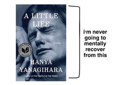 the book cover for a little life by hanya yangghara is shown in black and white