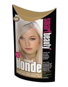 Smart Blonde | Hair Lightener & Platinum Toner. Our No1 lightening product with colour correction toner. Available from the shop; www.smartbeauty.eu How To Lighten Blonde Hair, Hair Lightener, Hair Dye Brands, Vegan Hair Dye, Hair Bleach, Blonde Dye, Blonde High