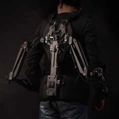 ARM-T01: Armor-Man Ultimate Gimbal Support (Tilta) Exoskeleton Suit, Powered Exoskeleton, Armadura Cosplay, Dji Ronin, Mech Suit, Sam Wilson, Power Armor, Future Tech, Mechanical Design