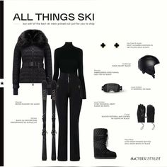 Ski Suit Outfit, Apre Ski, Mode Au Ski, Ski Chic, Skiing Trip, Ski Outfit