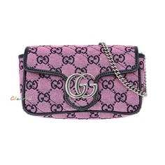 Gucci Evening Bags With Logo, Pink Gucci Shoulder Bag For Travel, Pink Gucci Bag For Daily Use, Rectangular Gucci Bag For Gift, Gucci Gg Marmont, Gg Marmont, Gucci Dionysus, Mini Bag, Gifts For Family