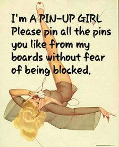 I'm a PIN-UP Girl... Please pin all the pins you like from my boards <3 Vibeke Design, My Boards, Addicted To You, Pin Pin, All About Me!, Up Girl, I Laughed, Pin Up, Meant To Be