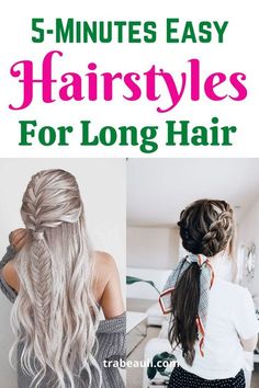 Hair Styles For Long Hair Women, Long Hair Ideas Hairstyles Easy, Cute Mom Hairstyles Long, Easy Hairstyles For Work Long Hair, How To Fix Long Hair Hairstyles, Ways To Fix Long Hair, Ways To Wear Long Hair Up, Work Hair Styles Long Hair, Hair Ideas Long Hair Easy