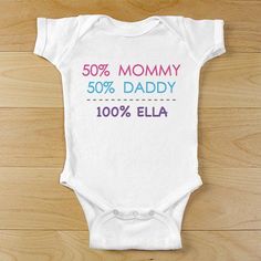 Our little baby will look so cute in this bodysuit   #babyonesies #babybodysuits #babygiftideas #personalizedbabyonesies