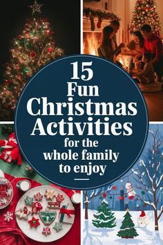 christmas activities for the whole family to enjoy