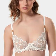 Beautiful White Belladonna Bra, New With Tags White Bra, White Bras, Bra Lingerie, Women's Intimates, Victoria's Secret, Lingerie, Bra, Tags, Lace