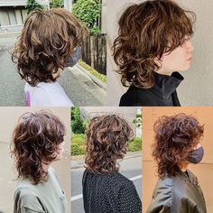 Shaggy Curly Hair Short With Layers, Curly Layers Short, Wolfcut Curly Hair Short, Wolf Cut Hair Short Curly, Curly Short Shag, Medium Length Hair Wavy, Curly Shag Haircut Short, Short Wavy Shag, Shaggy Curly Hair Short