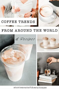 coffee and desserts from around the world