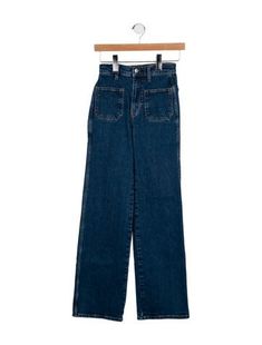 Reformation Wide Leg JeansBlueMedium Wash with Mid-Rise4 PocketsZip & Button ClosureFit:Jeans by Reformation typically fit true to size. Wide Leg Jeans, Leg Jeans, Mid Rise, Wide Leg, Clothes For Women, Clothes