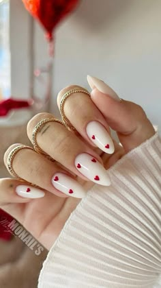 Fake Nails With Glue, Colorful Nails, Red Nail, Stick On Nails