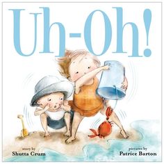 the children's book cover for u - oh, with an image of a boy and