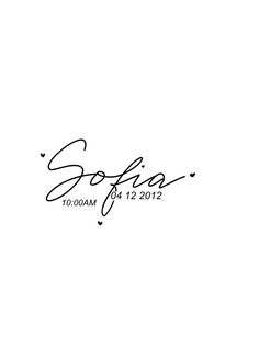 a black and white photo with the words sofis written in cursive writing