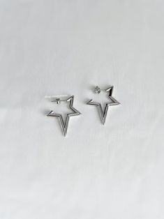 Gold Star Hoop Earrings Unisex Stainless Steel No Rust Tarnish Resistant Waterproof Gift Ideas Birthday Present Essential Trend Hoops Silver - Etsy Silver Star Hoop Earrings For Parties, Silver Star Shaped Hoop Earrings For Party, Silver Star-shaped Hoop Earrings For Party, Star Hoop Earrings, Gift Ideas Birthday, Hoops Silver, Arlington Va, Ideas Birthday, Gold Star