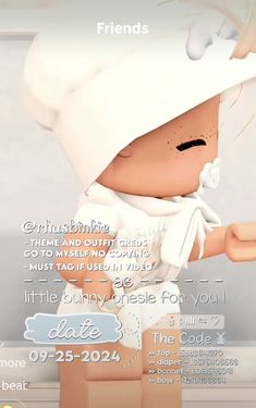 an animated image of a baby in a chef's hat with the caption friends