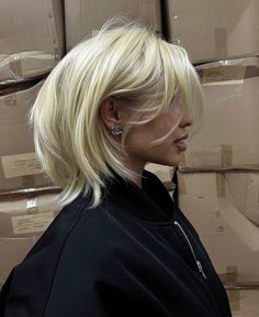 Messy Blonde Bob, Lost In The Sauce, Blonde Bobs, The Sauce, Short Blonde Hair, Hair Journey, Blonde Bob, Aesthetic Hair, Pretty Hairstyles