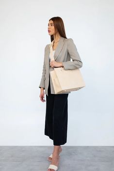 Mini Beige Tote Bag | Béis Travel Large Capacity Double Handle Laptop Bag For Work, Versatile Office Tote Laptop Bag, Versatile Briefcase Tote For Professional Use, Versatile Briefcase Tote For Work, Workwear Laptop Bag With Removable Pouch And Double Handle, Chic Tote Laptop Bag For Office, Chic Office Laptop Bag Tote, Chic Office Laptop Tote Bag, Versatile Large Capacity Laptop Bag For Work