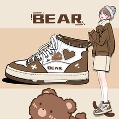 🌟 Cozy and Playful: Brown Bear Chunky Sneakers 🐻 Adorable and Stylish: The Brown Bear Chunky Sneakers are designed for those who want to embrace coziness and a love for bears in their footwear. These sneakers are perfect for individuals who appreciate adorable and playful designs with a touch of bear charm. ✨ Superior Comfort: Meticulously crafted to ensure top-notch quality and style, these chunky sneakers offer exceptional comfort and durability. Whether you're out for a casual day, a visit Trendy Brown High-top Sneakers For Streetwear, Cute High-top Sneakers For Streetwear, Cottagecore Dark Academia, Sneakers Trendy, Cottagecore Dark, Teddy Bear Clothes, Brown Bears, Clogs And Mules, High Top Trainers