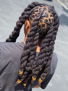 Short Dread Styles, Long Loc Styles, Dreads Styles For Women, Dreadlocks Hairstyles, Dread Styles