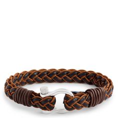 This braided brown leather bracelet is everything you want from a daily go-to piece. It looks great stacked with your favorite watch, or worn solo on the opposite wrist. The high-quality leather is expertly braided with a tight weave and a robust sterling silver shackle buckle. Gents Bracelet, Brown Leather Bracelet, Engagement Rings Bridal Sets, Bridal Ring Sets, Popular Jewelry, Bracelet Sterling Silver, Brown Diamond, Mens Band, Anniversary Bands