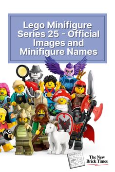 lego minifigure series 2 official images and miniature figures