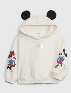 Minnie Mouse And Mickey Mouse, Magical Clothes, Mickey Mouse Hoodie, Hoodie Gap, Cute Presents, Baby Disney