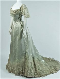 House Of Worth, Edwardian Dress, Gibson Girl, Retro Mode