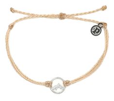 Puravida Silver Aspen Bracelet - Cream Casual Everyday Bracelet, Casual Bracelets With Adjustable Cord For Everyday, Casual Everyday Bracelets With Adjustable Cord, Adjustable Braided Bracelets, Casual Adjustable Cord Bracelet For Everyday Use, Casual Everyday Jubilee Braided Bracelet, Adjustable Everyday Jewelry Bracelet, Trendy Adjustable Braided Bracelets For Everyday, Adjustable Trendy Braided Bracelet For Everyday