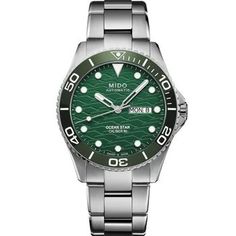 Mido Men's Swiss Automatic Ocean Star 600 Chronometer Stainless Steel Bracelet Watch 44mm Accessories | BeyondStyle Personal Shopping, Steel Bracelet, Stainless Steel Bracelet, Men's Clothing, Bracelet Watch, Jewelry Watches, Mens Outfits, Stainless Steel, Bracelet