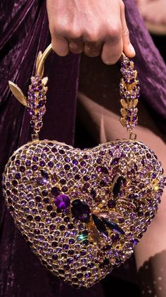 2016 Couture, Sacs Tote Bags, Evening Clutches, Leather Embroidery, Elie Saab Fall, Purple Purse, Purple Love, Handbag Heaven, All Things Purple