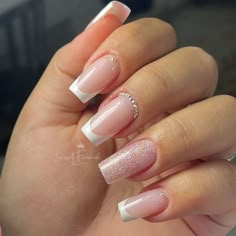 ideias de unha para fazer postiça realista ou em gel Nails Now, Basic Nails, Long Square Acrylic Nails, روتين العناية بالبشرة, Acrylic Nails Coffin Short, Short Acrylic Nails Designs, Pink Acrylic Nails, Bridal Nails, Square Acrylic Nails