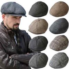 ad eBay - Size: cap circumference 56-61cm, cap length 26cm, brim 5cm, cap depth about 11cm. Material: polyester fiber. Style: neutral. Cheap Men's Newsboy Flat Cap, Cheap Men's Newsboy Cap, Cheap Men's Flat Cap Newsboy Style, Cheap Men's Newsboy Cap For Winter, Newsboy Cap Men, Newsboy Cap, Beret Hat, Flat Cap, Berets