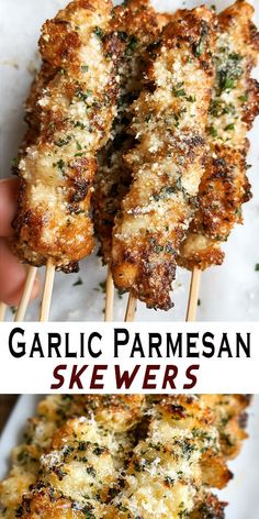 🔥 Fire up the grill! These Garlic Parmesan Skewers are loaded with cheesy, garlicky goodness 🧄🧀. Perfect for BBQs, parties, or a quick dinner idea. Pair them with a fresh salad for a complete meal 🍢💛. #BBQRecipes #EasyAppetizers #GrillNight #CheesyGoodness